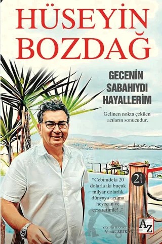 Gecenin Sabahıydı Hayallerim – Hüseyin Bozdağ – Az Kitap kitap kapağı