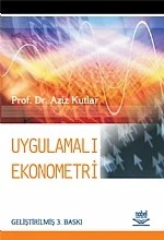 Uygulamalı Ekonometri – Aziz Kutlar – Nobel Yayın kitap kapağı