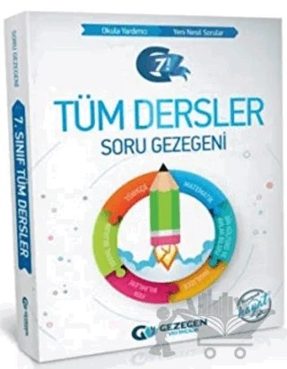 7. Sınıf Tüm Dersler Soru Gezegeni – Kolektif – Gezegen Yayıncılık kitap kapağı