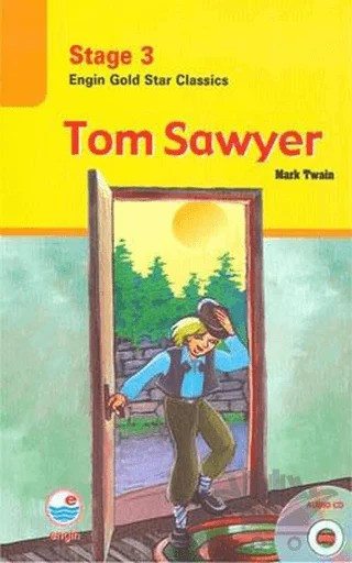 Tom Sawyer (Cd'li) - Stage 3 – Mark Twaın – Engin Yayınevi kitap kapağı