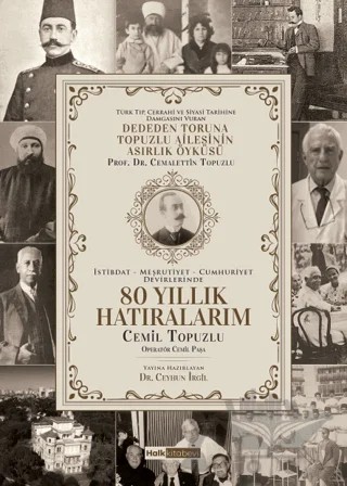 80 Yıllık Hatıralarım – Cemil Topuzlu – Halk Kitabevi kitap kapağı