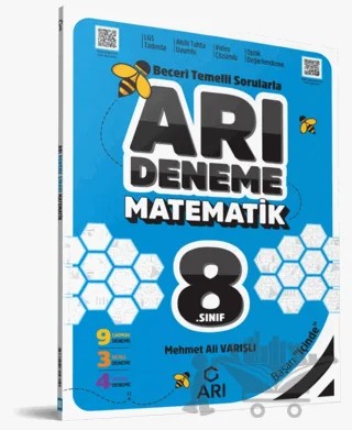 8. Sınıf Matematik VAR 16 Deneme – Mehmet Ali Varışlı, Samet Demir – Arı Yayıncılık kitap kapağı