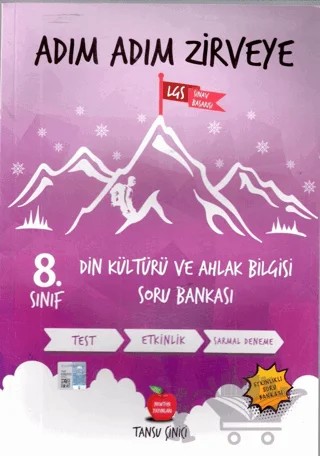 8. Sınıf Din Kültürü ve Ahlak Bilgisi Adım Adım Zirveye Soru Bankası – Kolektif – Newton Yayınları kitap kapağı