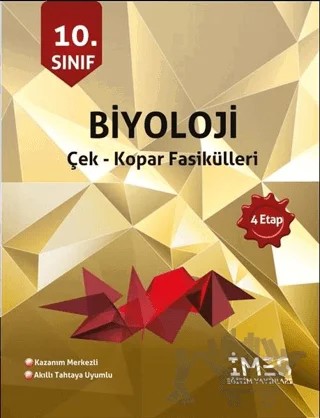 10. Sınıf Biyoloji Çek - Kopar Fasikülleri – Kolektif – İMES Eğitim Yayınları kitap kapağı