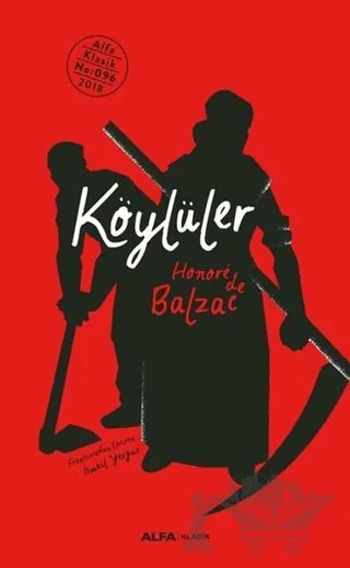 Köylüler – Honore de Balzac – Alfa Yayınları kitap kapağı