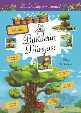 Bitkilerin Dünyası – Müge Değirmenci – Kültürperest Yayınevi kitap kapağı
