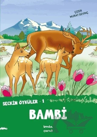 Bambi - Seçkin Öyküler 1 – Murat Sevinç – Lenda Çocuk kitap kapağı