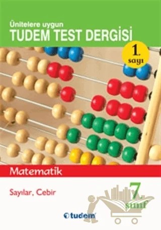 7. Sınıf Matematik Test Dergisi ( 8`li Set ) – Tudem Yayınları kitap kapağı