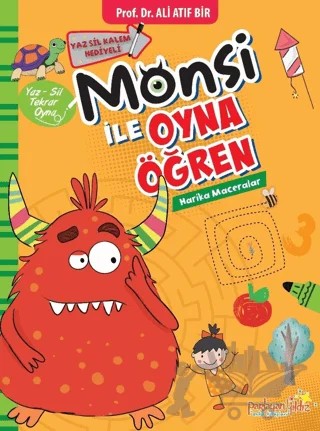 Monsi ile Oyna Öğren Harika Maceralar – Ali Atıf Bir – Parlayan Yıldız kitap kapağı