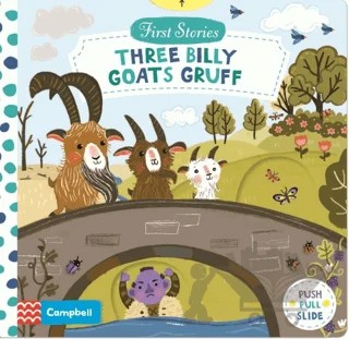 Three Billy Goats Gruff (First Stories) – Kolektif – Campbell kitap kapağı