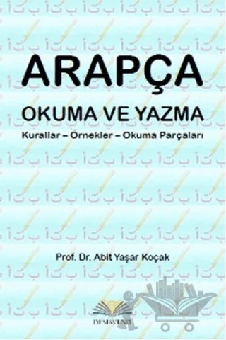 Arapça Okuma ve Yazma – Abit Yaşar Koçak – Demavend Yayınları kitap kapağı