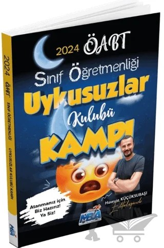 2024 ÖABT Sınıf Öğretmenliği Uykusuzlar Kulübü Kamp Kitabı – Hüseyin Küçüksubaşı, Gazi Karabulut, Furkan Rençber – Dizgi Kitap kitap kapağı