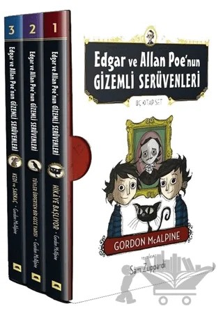Edgar ve Allan Poe’nun Gizemli Serüvenleri (3 Kitap Takım) – Gordon McAlpine – Kolektif Kitap kitap kapağı