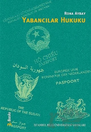 Yabancılar Hukuku – Rona Aybay – İstanbul Bilgi Üniversitesi Yayınları kitap kapağı