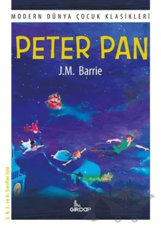 Peter Pan – J. M. BARRIE – Girdap Kitap kitap kapağı