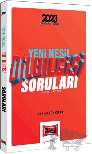 Yargı Yayınları 2023 KPSS MSÜ TYT Yeni Nesil Dil Bilgisi Soruları ve ÖSYM Çıkmış Sorularla Analizli Konu Anlatımı – Ayhan Adıyaman – Yargı Yayınevi kitap kapağı