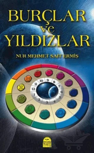 Burçlar ve Yıldızlar – Nur Mehmet Sait Ermiş – Martı Yayınları kitap kapağı