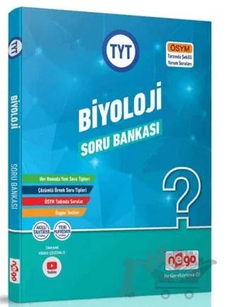 TYT Biyoloji Soru Bankası – Kolektif – Nego Yayınları kitap kapağı