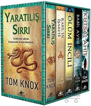 Tom Knox Macera Gerilim Serisi Kutulu Özel Set (5 Kitap) – Tom Knox – Pegasus Yayınları kitap kapağı