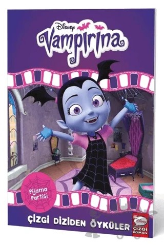 Disney Vampirina Pijama Partisi - Çizgi Diziden Öyküler – Kolektif – Beta Kids kitap kapağı