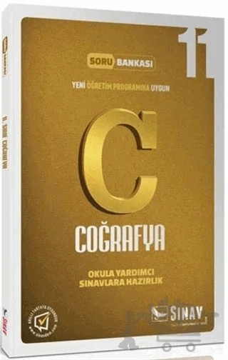 11. Sınıf Coğrafya Soru Bankası – Kolektif – Sınav Yayınları kitap kapağı