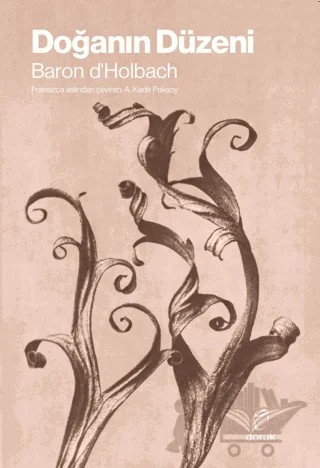 Doğanın Düzeni – Baron d' Holbach – Doruk Yayınları kitap kapağı
