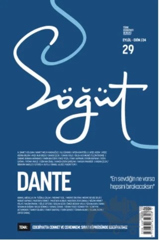 Söğüt - Türk Edebiyatı Dergisi Sayı 29 / Eylül - Ekim 2024 – Söğüt Dergisi Yayınları kitap kapağı