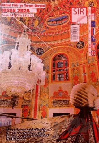 Sır Aktüel Fikir ve Yorum Dergisi Sayı: 94 Nisan 2024 – Sır Dergisi kitap kapağı