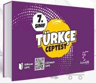 7. Sınıf Türkçe Cep Test – Kolektif – Karekök Yayıncılık kitap kapağı