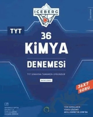 TYT Iceberg 36 Kimya Denemesi – Bayar Cengiz – Okyanus Yayınları kitap kapağı