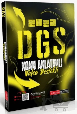 2023 DGS Video Destekli Konu Anlatımlı – Kolektif – Pegem Akademi Yayıncılık kitap kapağı