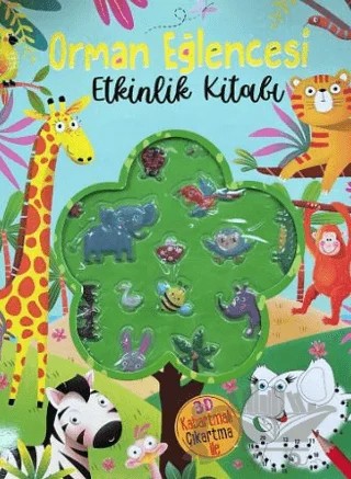 Orman Eğlencesi Etkinlik Kitabı – Kolektif – Yumurcak Yayınları kitap kapağı