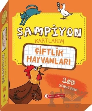 Çiftlik Hayvanları - Şampiyon Kartlarım – Kolektif – ODTÜ Geliştirme Vakfı Yayıncılık kitap kapağı