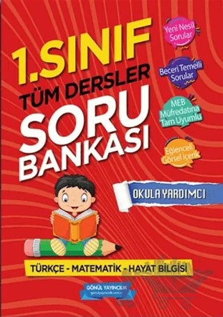 1. Sınıf Tüm Dersler Soru Bankası – Kolektif – Gönül Yayıncılık kitap kapağı