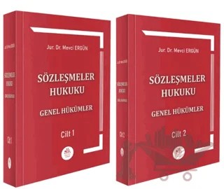 Sözleşmeler Hukuku Genel Hükümler (2 Cilt) – Mevci Ergün – Legem Yayınevi kitap kapağı