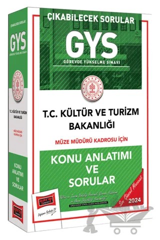 2024 GYS Kültür ve Turizm Bakanlığı Müze Müdürü Kadrosu İçin Konu Anlatımı ve Sorular – Kolektif – Yargı Yayınevi kitap kapağı