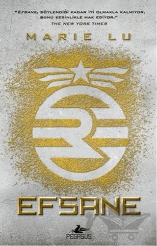 Efsane – Marie Lu – Pegasus Yayınları kitap kapağı