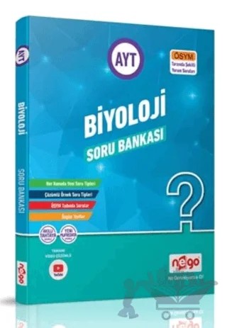 AYT Biyoloji Soru Bankası – Kolektif – Nego Yayınları kitap kapağı