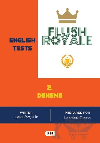 Flush Royale English Tests 2 – Emre Özçelik – Tilki Kitap kitap kapağı