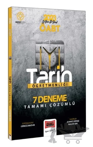 Yargı Yayınları 2023 KPSS ÖABT Tarih Öğretmenliği Hedef Serisi IYI Tamamı Çözümlü 7 Deneme Sınavı – Cengiz Badur – Yargı Yayınevi kitap kapağı