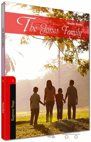 İngilizce Hikaye The Jones Family – Sharon Hurst – Kapadokya Yayınları kitap kapağı