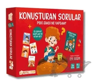 Konuşturan Sorular – Peki Şimdi Ne Yapsam? (Öz Şefkat Kartları ve Kitap Seti) – Kolektif – Bi Kutu Oyun kitap kapağı