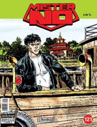 Mister No Sayı: 121 Çinhindi – Lal Kitap kitap kapağı