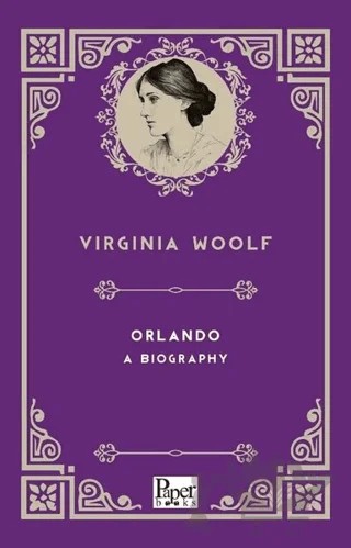 Orlando A Biography – Virginia Woolf – Paper Books kitap kapağı
