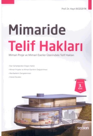 Mimaride Telif Hakları – Hayri Bozgeyik – Seçkin Yayıncılık kitap kapağı