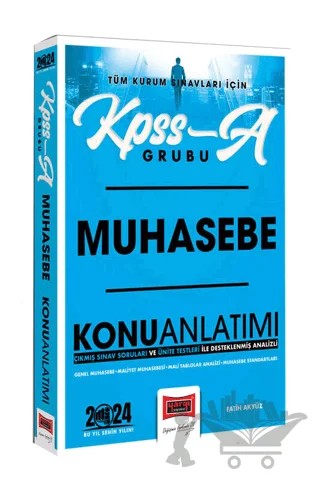 2024 KPSS A-Grubu Muhasebe Konu Anlatımı – Z. Fatih Akyüz – Yargı Yayınevi kitap kapağı