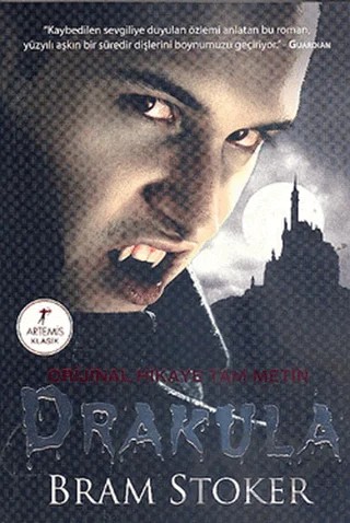 Drakula – Bram Stoker – Artemis Yayınları kitap kapağı