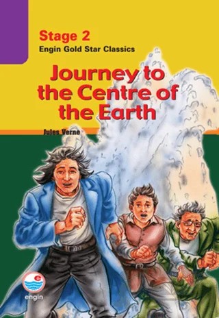 Journey to the Centre of the Earth - Stage 2 – Suzy Usanmaz – Engin Yayınevi kitap kapağı