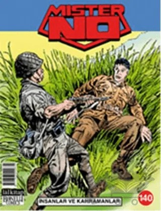 Mister No Sayı: 140 İnsanlar ve Kahramanlar – Lal Kitap kitap kapağı