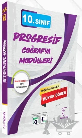 10. Sınıf Progresif Coğrafya Modülleri – Göktürk Gençyürek, Hasan Zorba – Karekök Yayıncılık kitap kapağı
